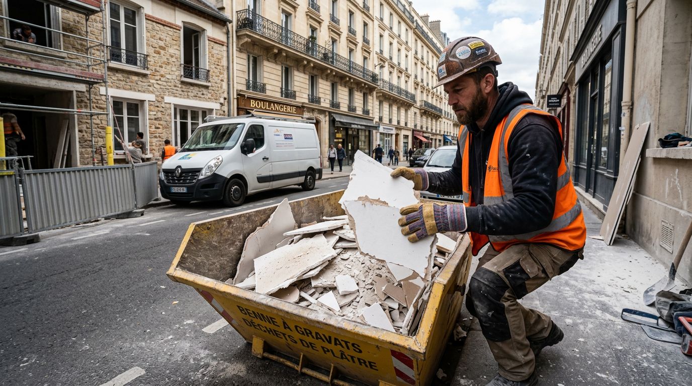Où jeter du placo (plaques de plâtre) ? Filière et précautions