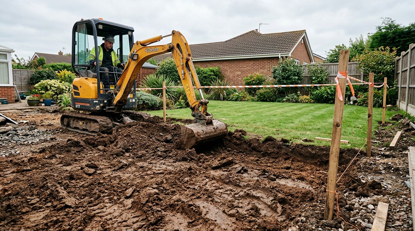 Préparer un terrassement : ce qu'il faut savoir avant les engins
