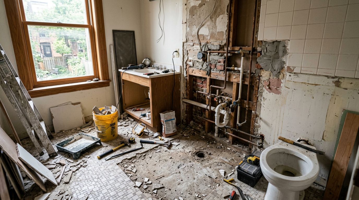 Rénover une salle de bain : les étapes dans le bon ordre