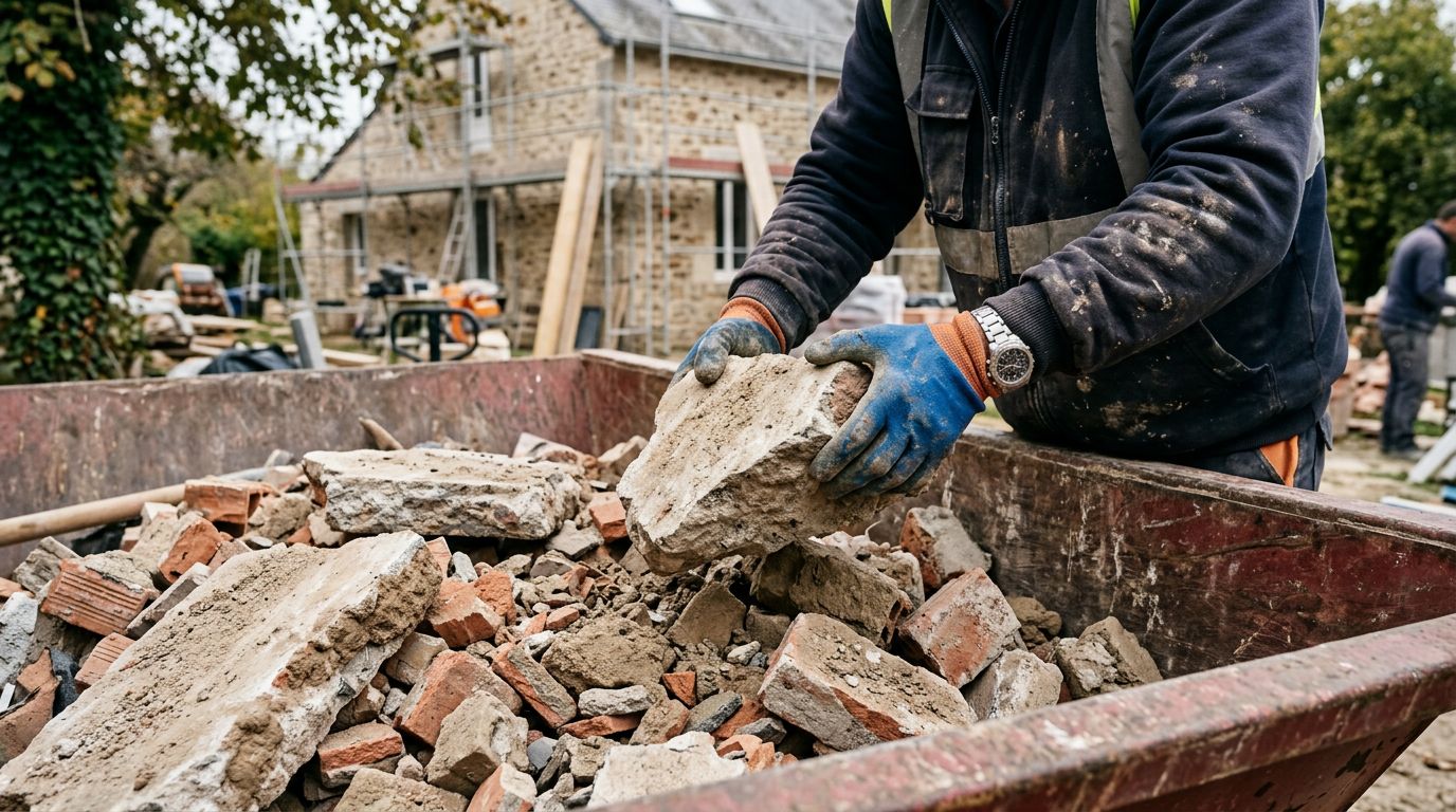 Sac à gravats ou benne : que choisir selon votre volume ?